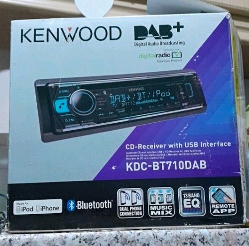 Kenwood dab radio with - kenwood,