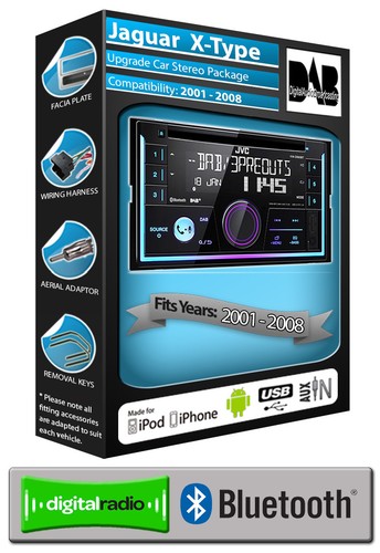 Jaguar type car stereo jvc - car, stereo,