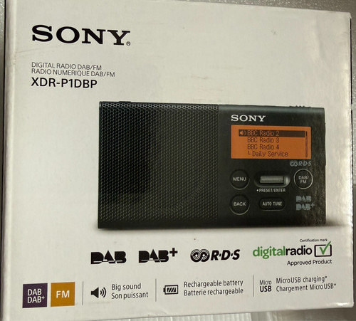 Sony xdr p1dbp dab - xdr-p1dbp, dab/dab+/fm/rds
