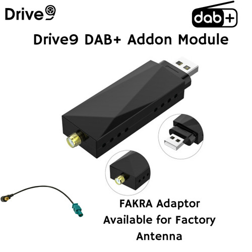 Drive9 dab addon - dab+, system