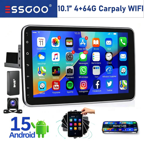 Dab single din android 15 - single,