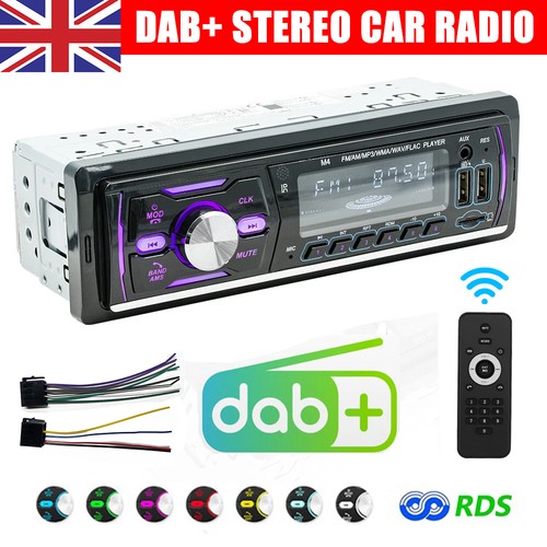 Single din dab stereo car - din, dab+